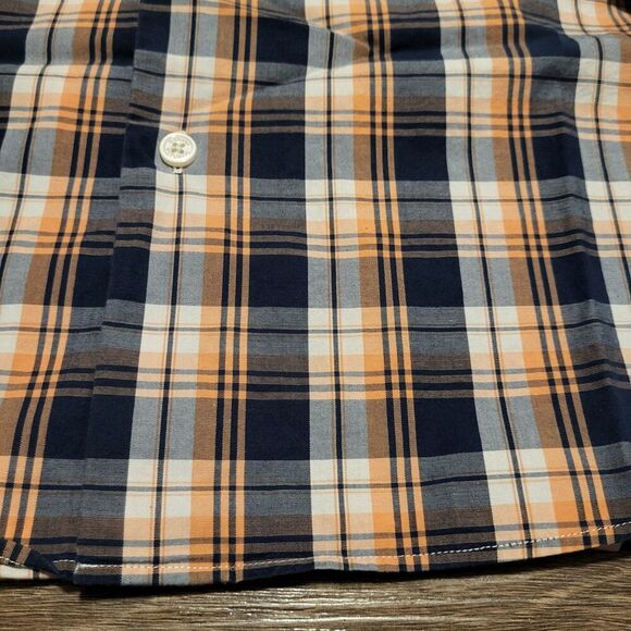 Banana Republic Tailored Stretch Fit Long Sleeve Button Up Shirt Mens Size Large - Picture 2 of 8